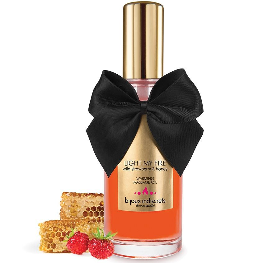 JEWELRY - STRAWBERRY-SCENTED WARMING MASSAGE OIL