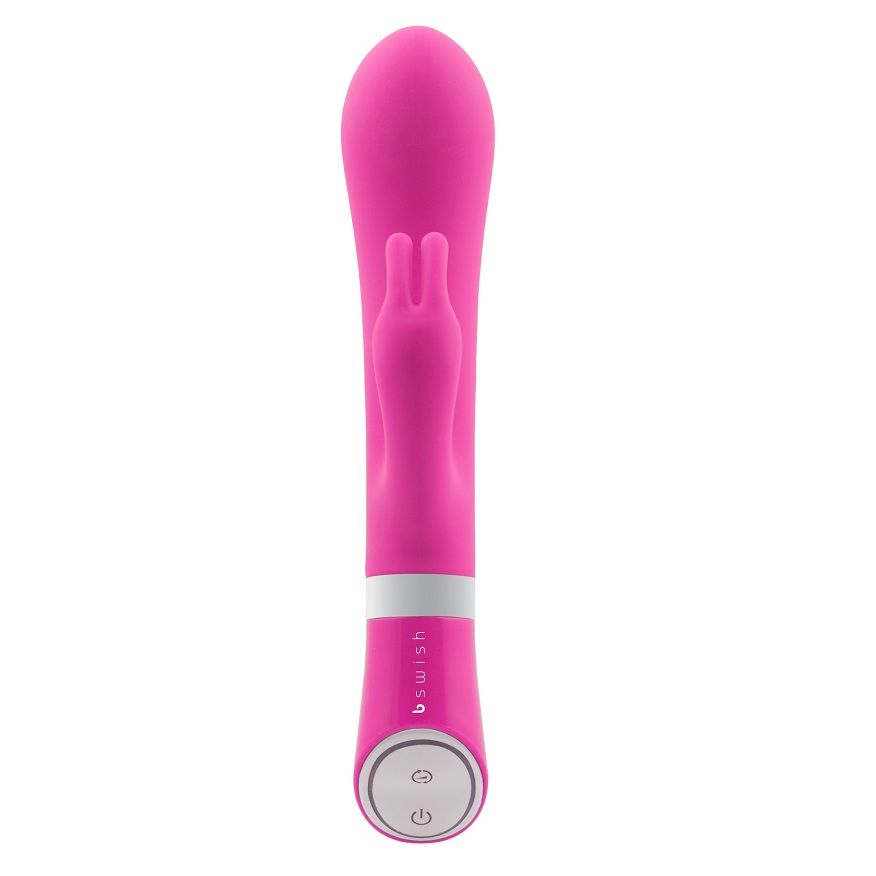 Bwild deluxe bunny rabbit vibrator raspberry