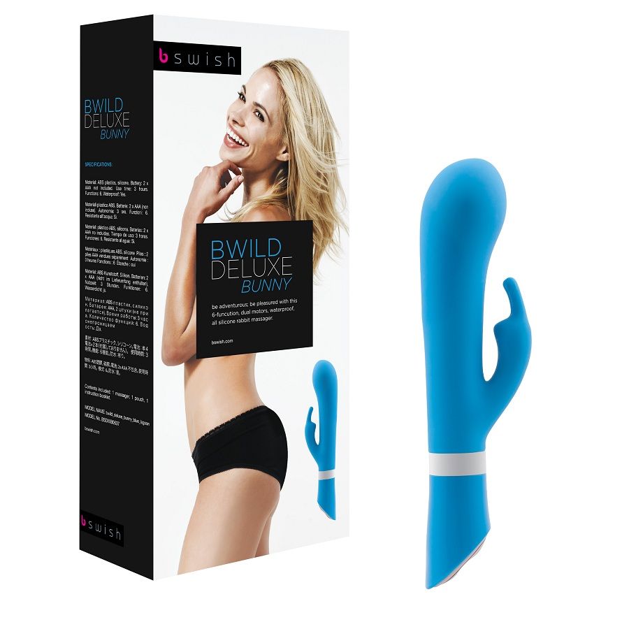 Bwild deluxe bunny rabbit vibrator jade