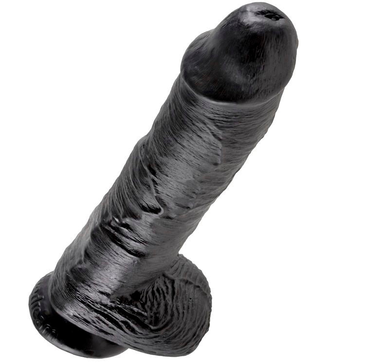 Gode Réaliste Testicules Ventouse Multivitesse - King Cock