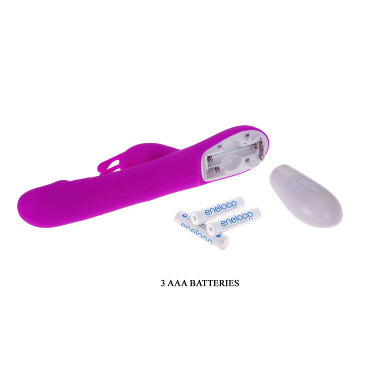 Flirtation vibrator Robert with clitoris stimulator