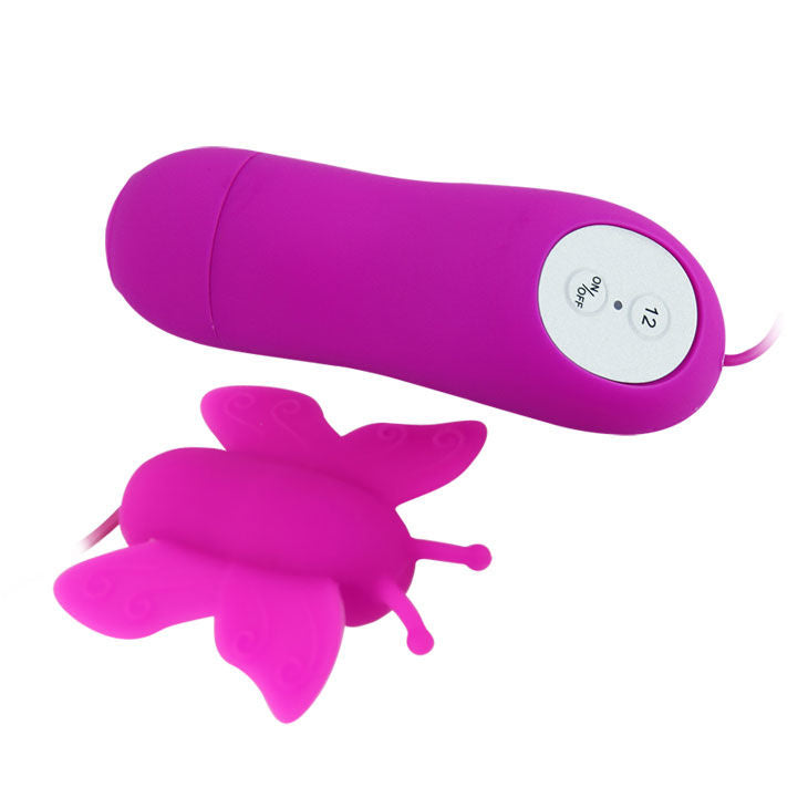 Love Eggs Butterfly Clitoris Stimulator 12 Speeds Remote Control Lilac
