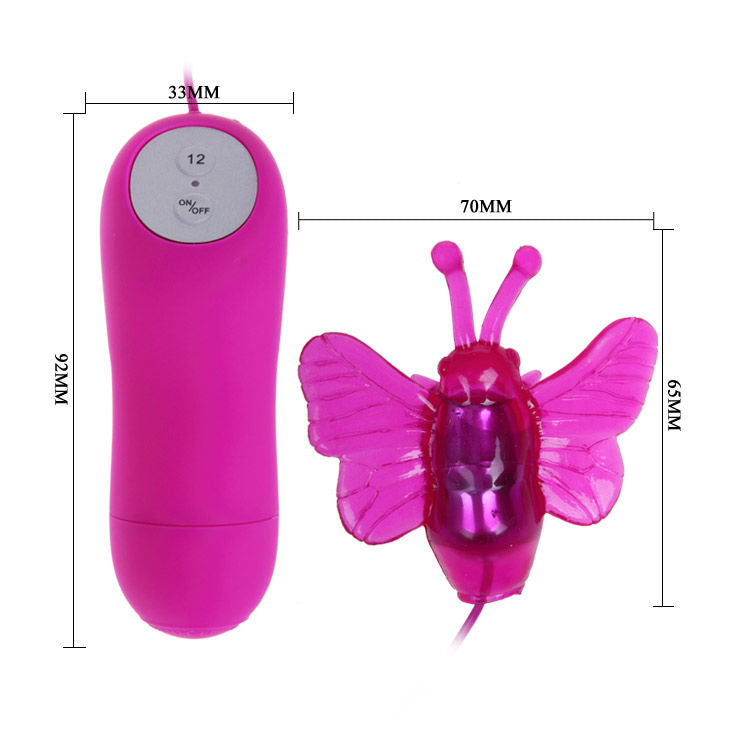 Cute Secret Butterfly Stimulator Vibrator 12v