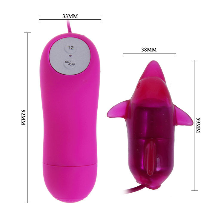 Secret Cute Dolphin Vibrator 12v