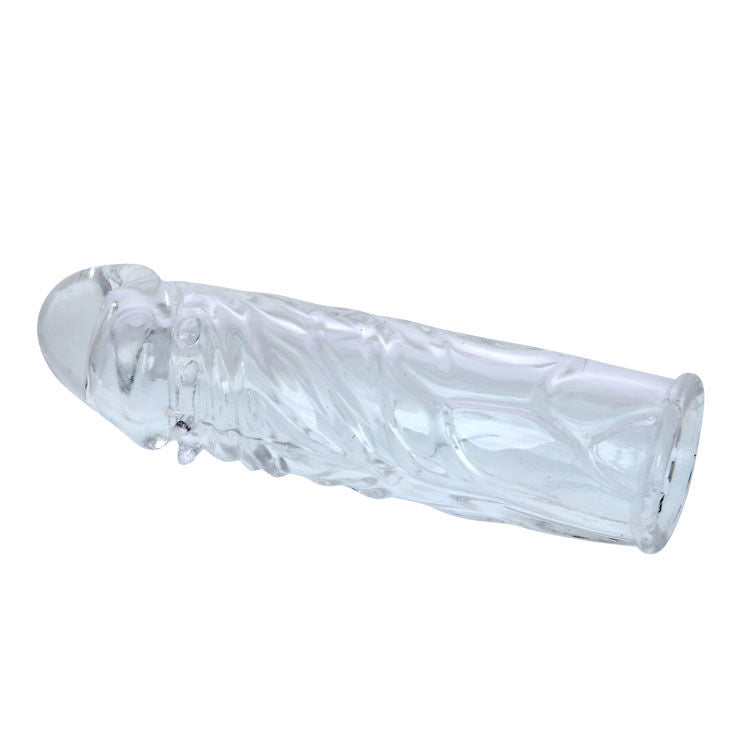 BAILE - LILAC SILICONE PENIS SLEEVE, ADAPTABLE, 13 CM