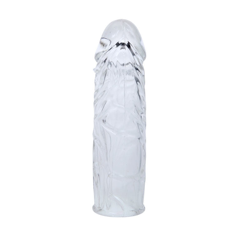 BAILE - 13 CM TRANSPARENT SILICONE PENIS COVER