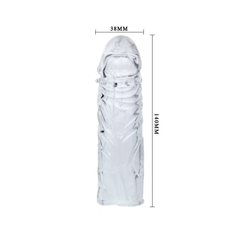 13cm Clear Silicone Penis Cover