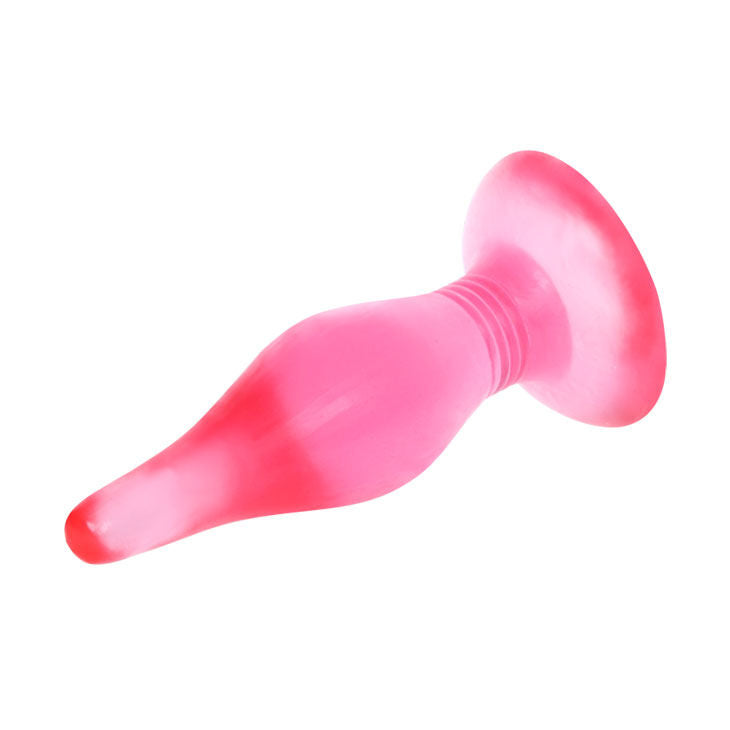 Lilac soft touch anal plug 14.2 cm