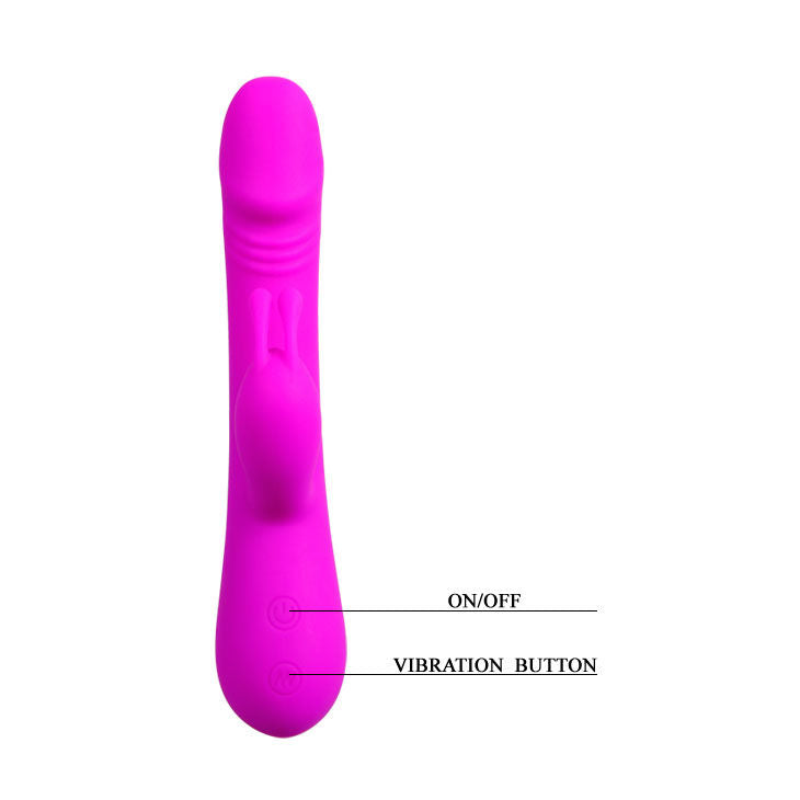 PRETTY LOVE - FLIRTATION VIBRATOR WITH CLEMENT'S RABBIT