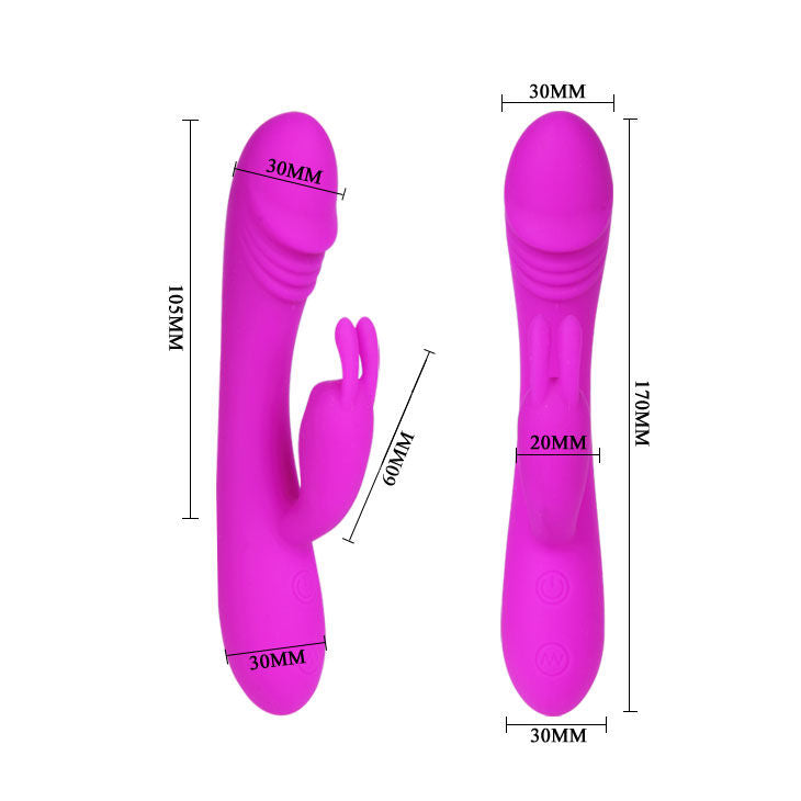 PRETTY LOVE - SMART VIBRATOR WITH RABBIT, 30 HUNTER MODES