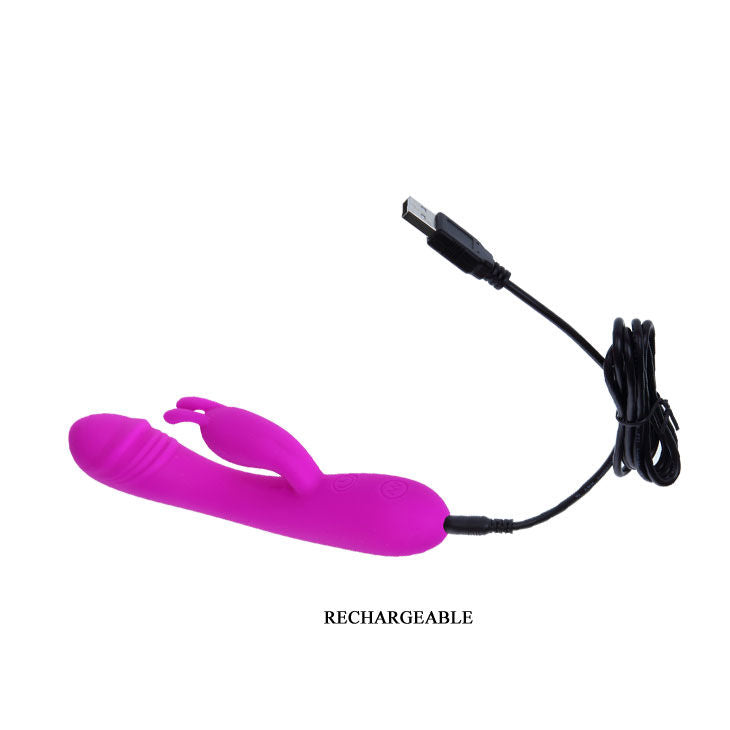 PRETTY LOVE - SMART VIBRATOR WITH RABBIT, 30 HUNTER MODES