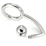 Cock ring with anal intruder hook 45mm