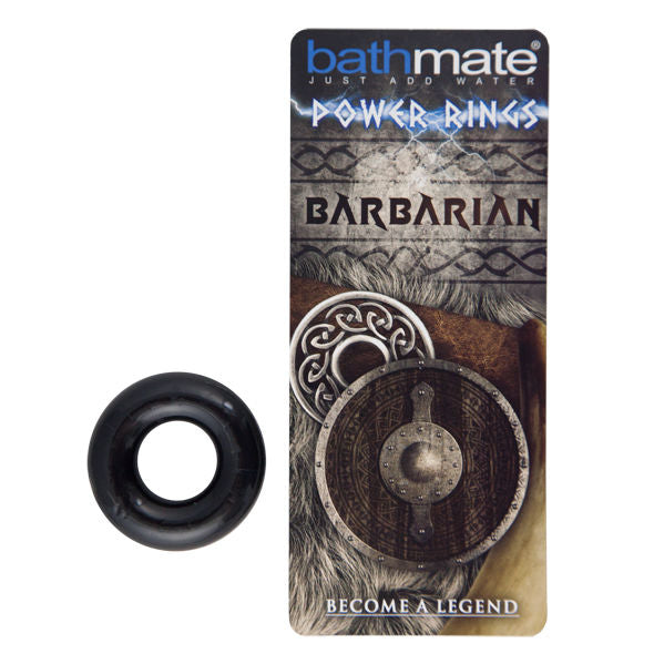 Barbarian Black Penis Ring