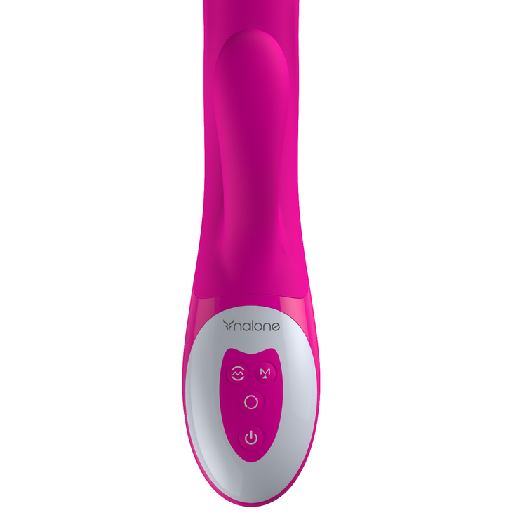 Wave dual stimulator vibrator