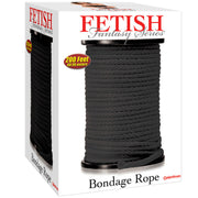 Black bondage rope 60.96 meters