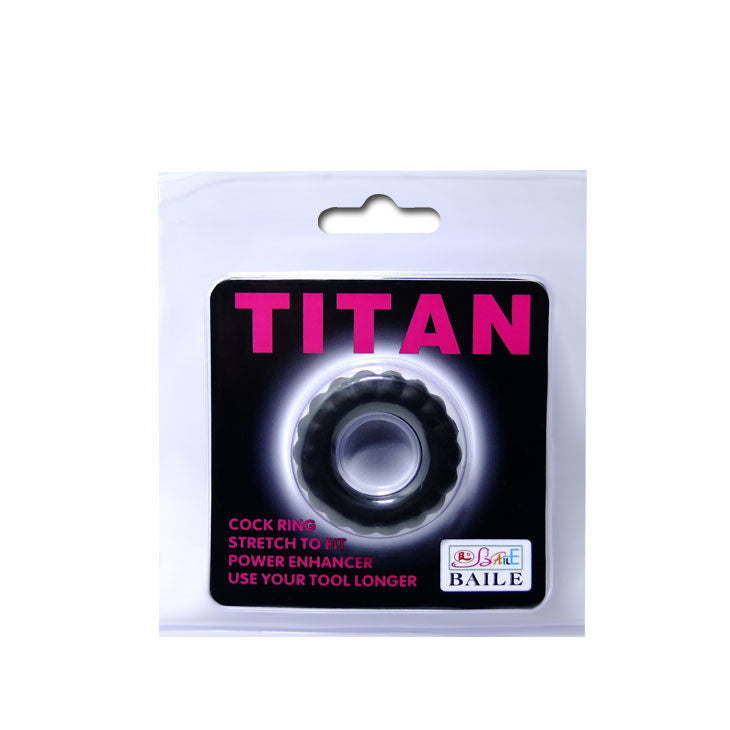 Black Titan Cockring 2 cm