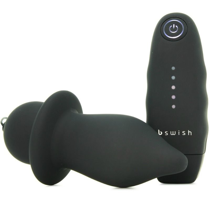 Classic bfilled black vibrating plug