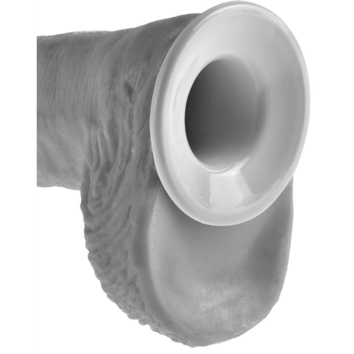 KING COCK - 30.5 CM HOLLOW SUSPENSION SYSTEM WITH STRAPS - FLESH