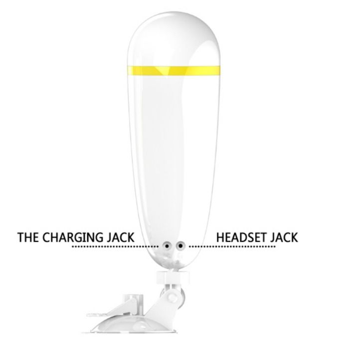 Male masturbator with vibration and sally sound