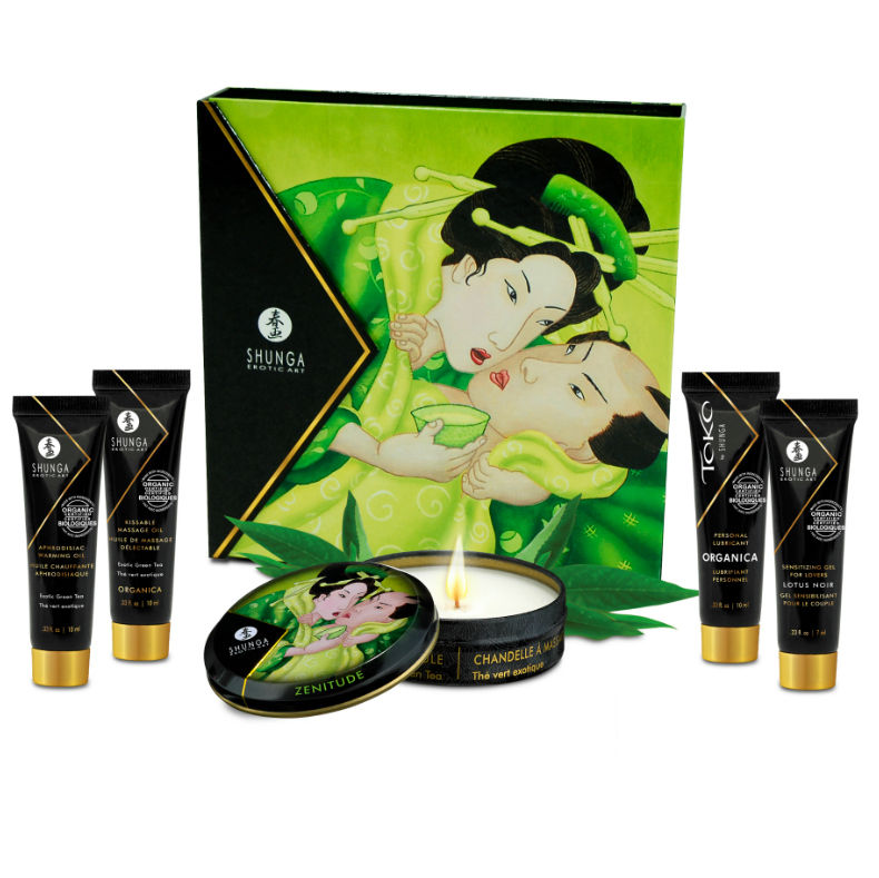Secret geisha organic green tea kit