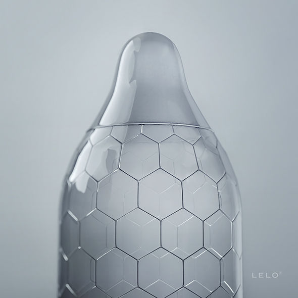 LELO - HEX 3-UNIT CONDOM BOX