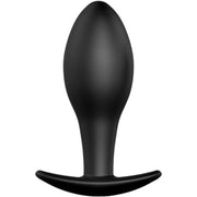 Silicone Anchor Anal Plug 8.5 cm Black