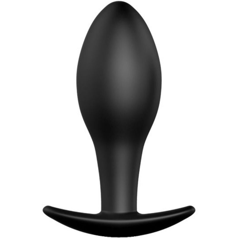 Silicone Anchor Anal Plug 8.5 cm Black