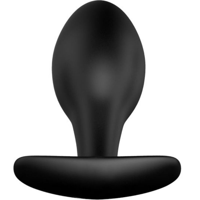 Silicone Anchor Anal Plug 8.5 cm Black