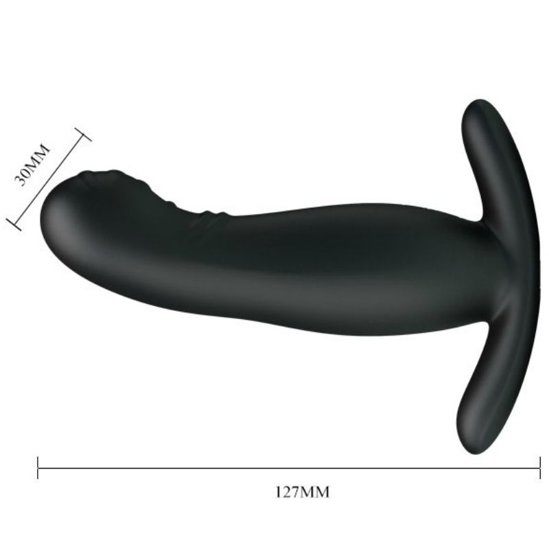 Prostate massager with vibration