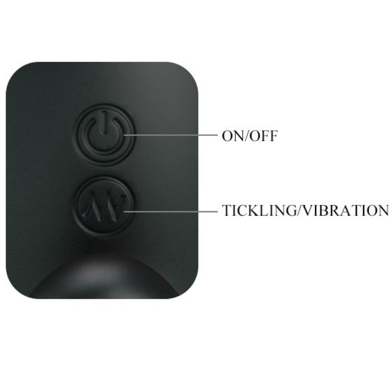 Prostate massager with vibration