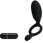 Ethel vibrating ring with stimulator