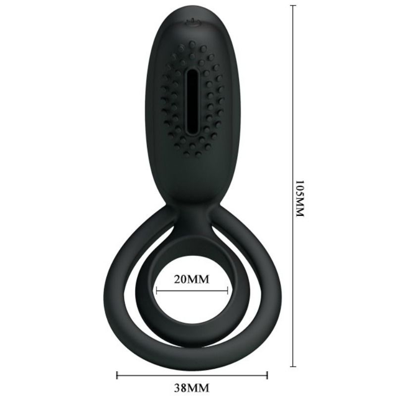 Esther vibrating ring with stimulator
