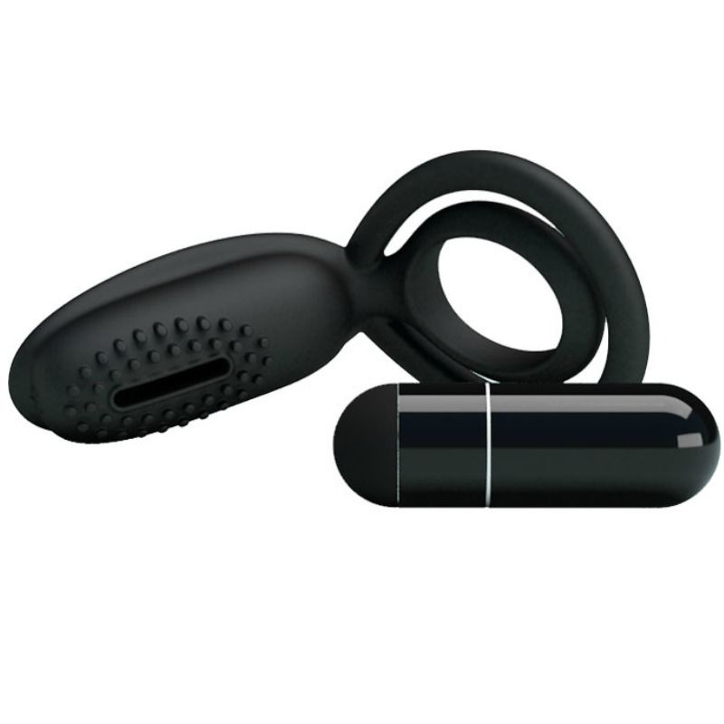 Esther vibrating ring with stimulator
