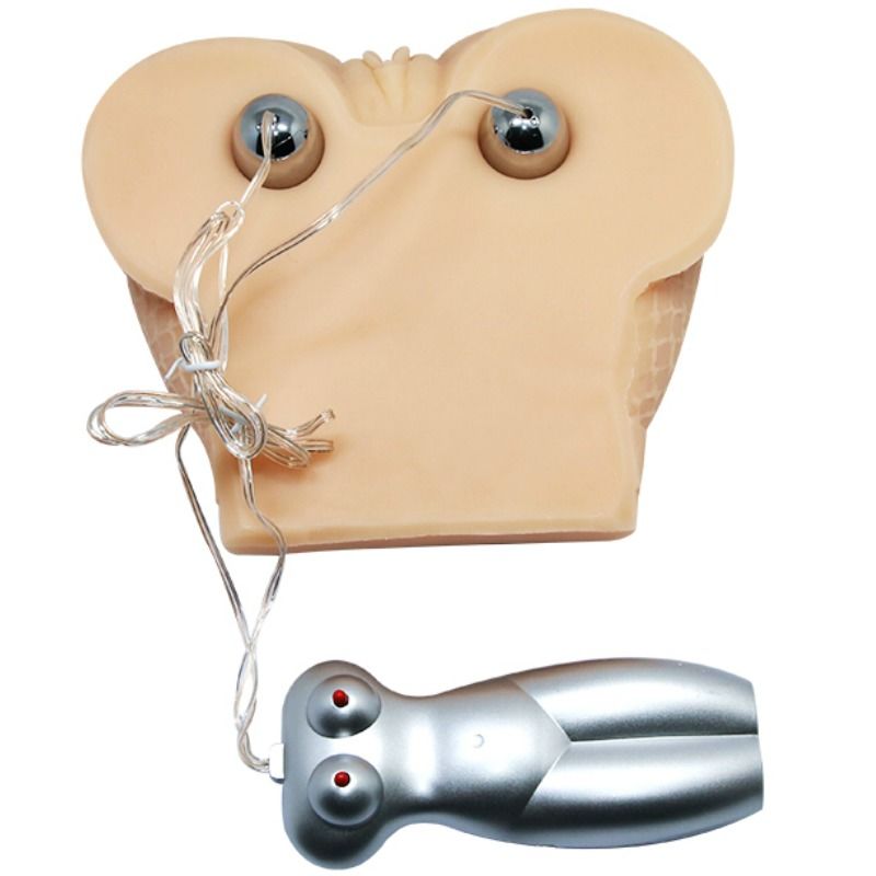 Realistic vagina and anus with mesh