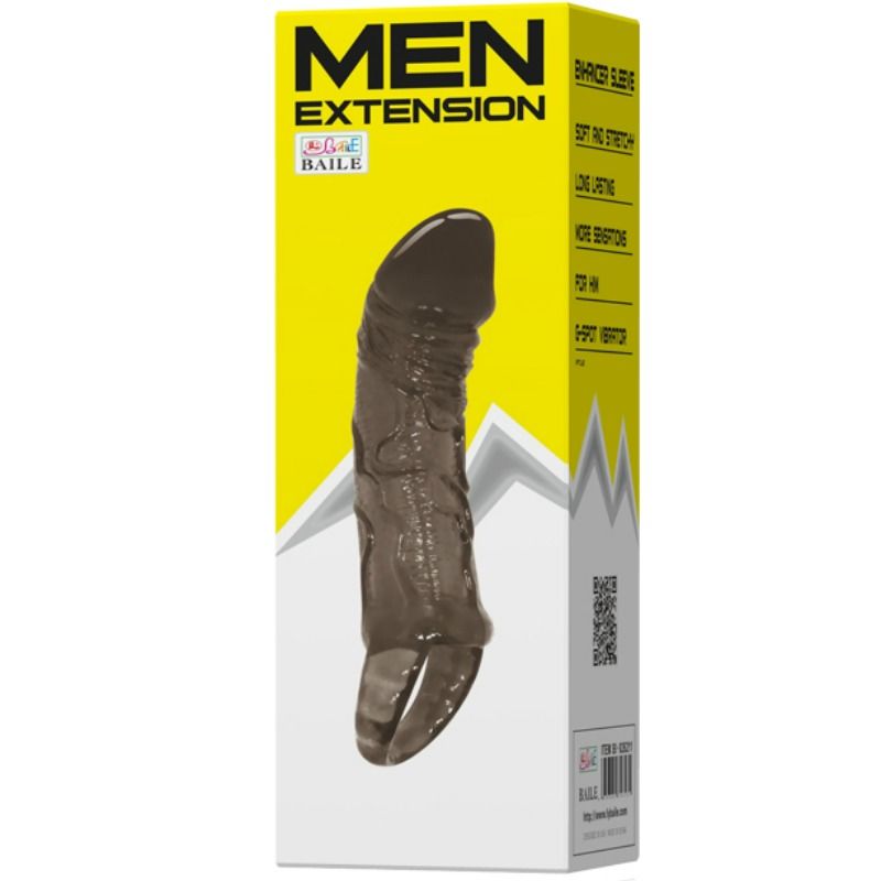 Penis Extension Sheath with Testicle Strap 11.5cm