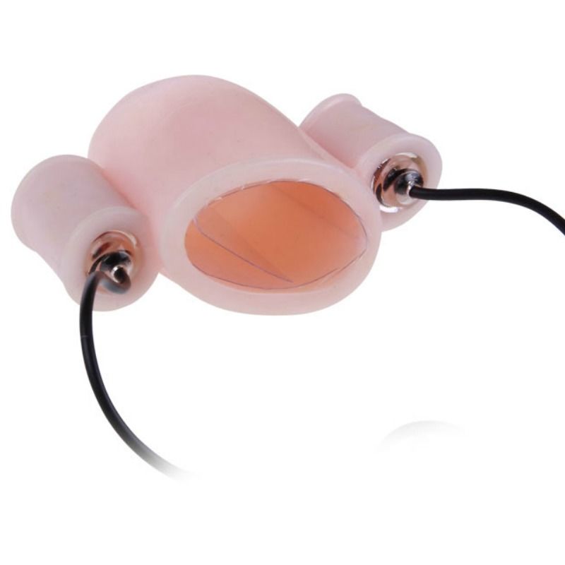 Alfred penis vibrator cover with control