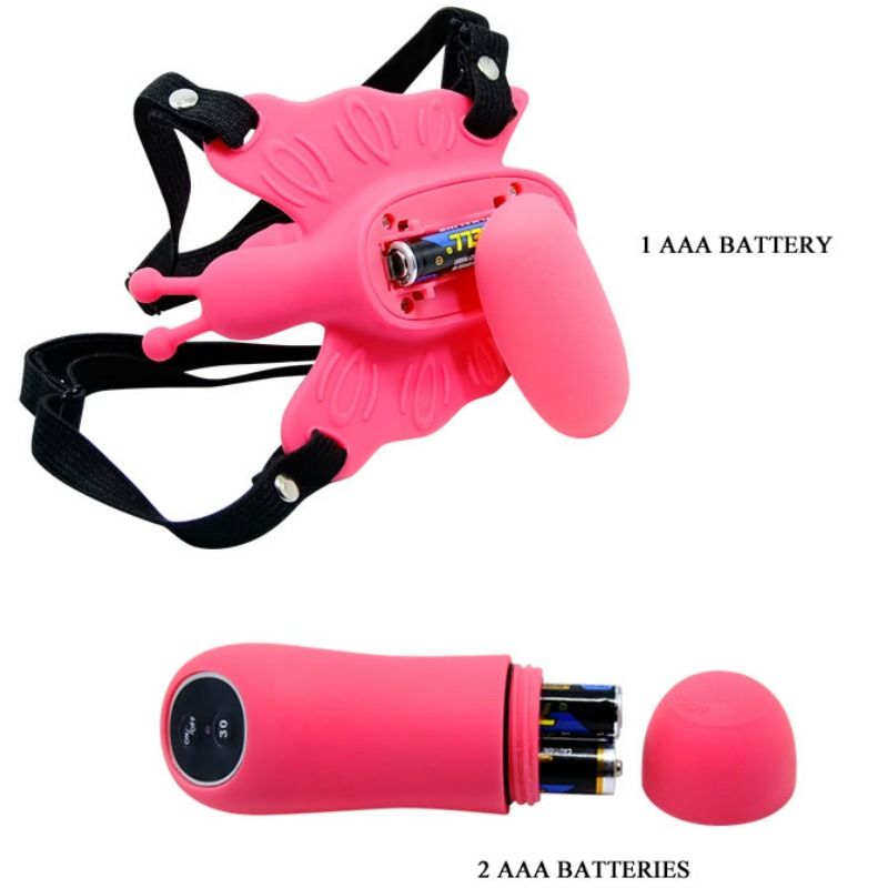 BAILE - ULTRA PASSIONATE REMOTE-CONTROLLED BUTTERFLY HARNESS