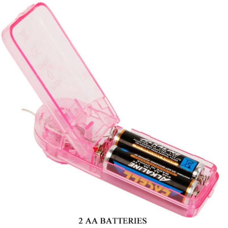 Harness with multi-speed vibrating butterfly