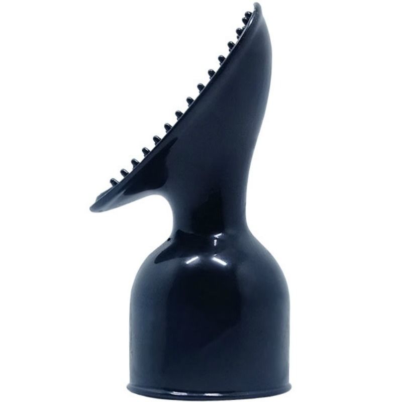 Interchangeable head for clitoral stimulation massager