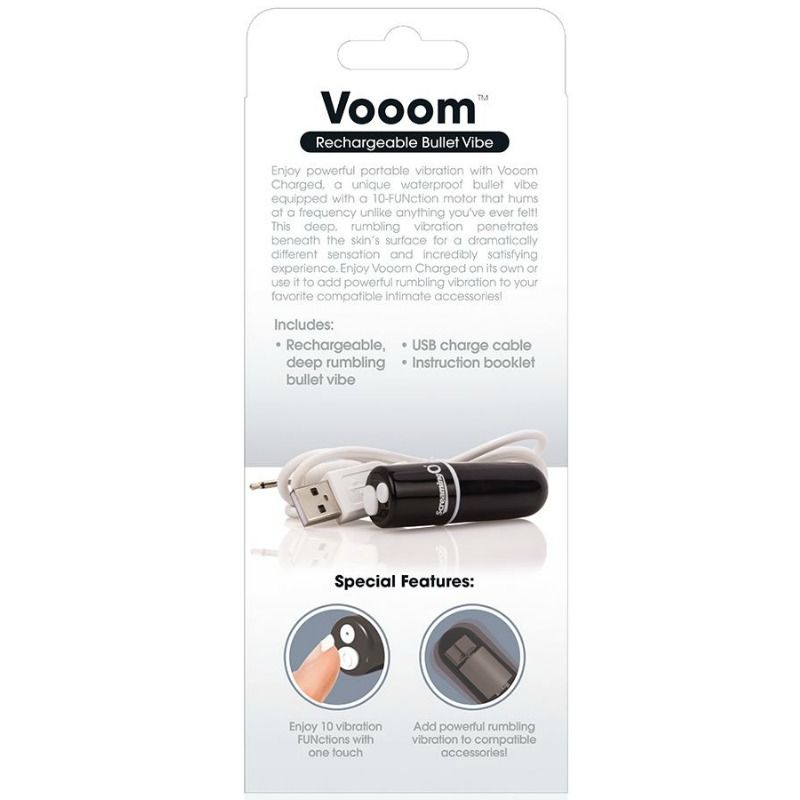 Bala vibreura rechargeable vooom black