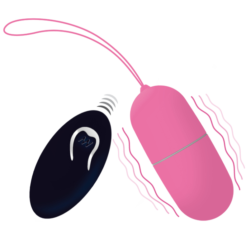 Flippy i Vibrating Egg with Remote Control Pink