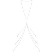 Beautiful 8 silver metal body chains