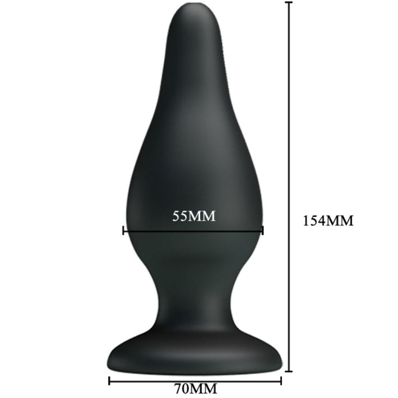 Ergonomic silicone stopper 15.4 cm