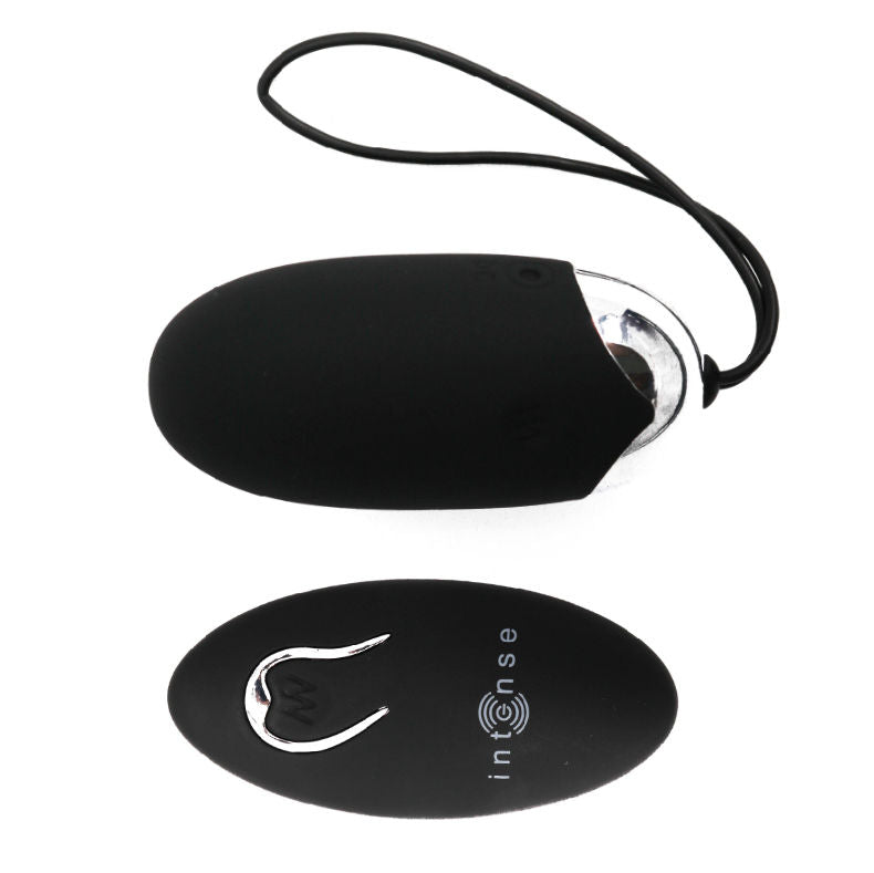 INTENSE - FLIPPY II VIBRATING EGG WITH REMOTE CONTROL, BLACK