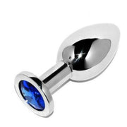 Small Blue Diamond Anal Plug 5.71cm