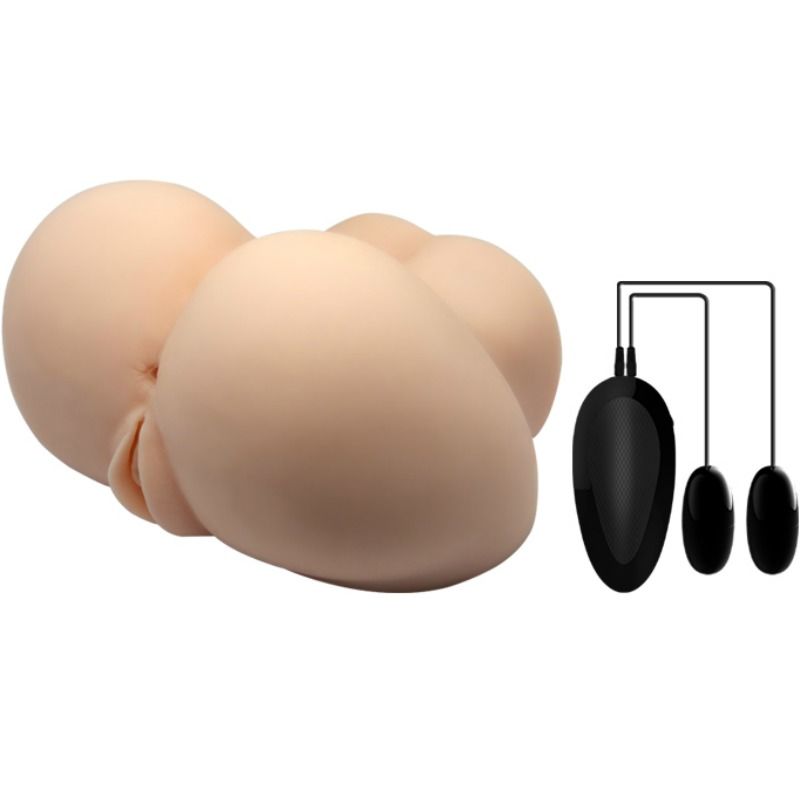 Realistic Vagina and Anus with Vibration Position 6