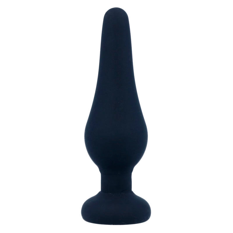 Pipo s black silicone anal plug 9.8 cm