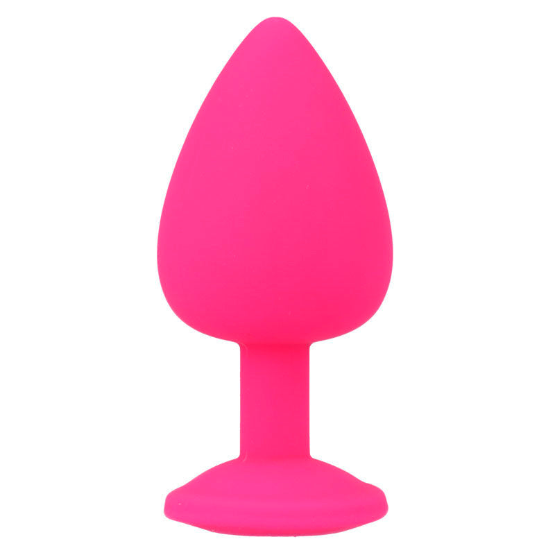 Shelki L fuchsia anal plug