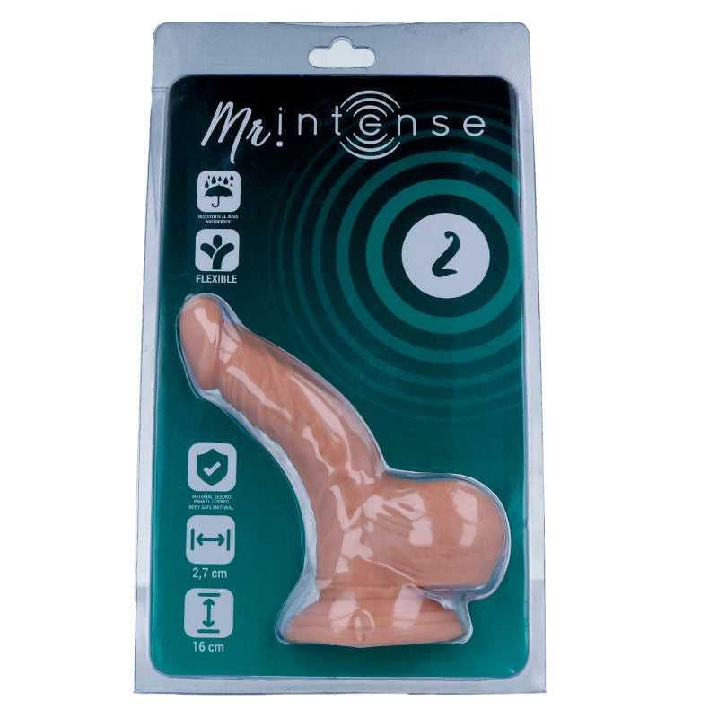 2 realistic penises 16 cm -o- 2.7 cm