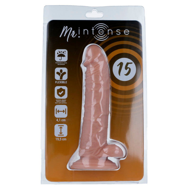 15 realistic penis 19.5 cm -o- 4.1 cm